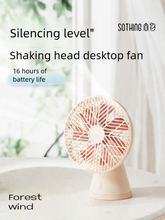 Automatic Oscillating Quiet Desktop Fan