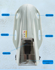 Adult electric surfboard power float swimming training booster board water play device