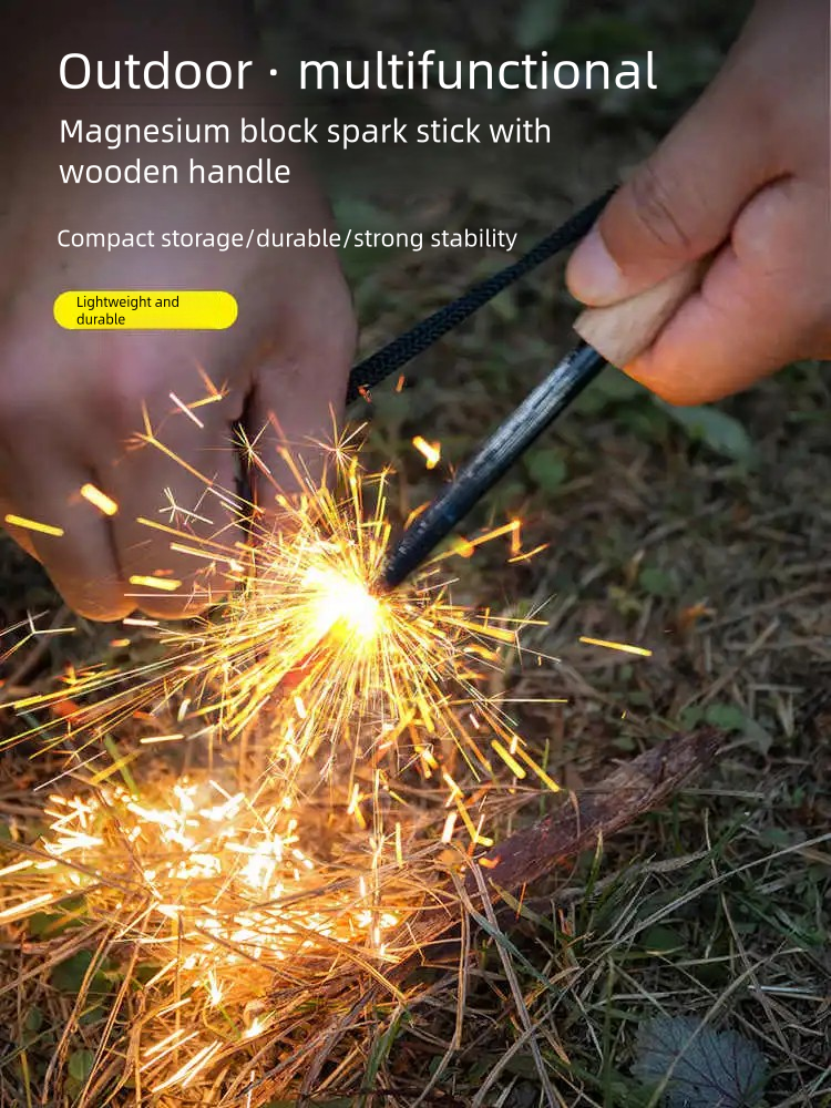 Fire Starter Magnesium Flint Survival Tool