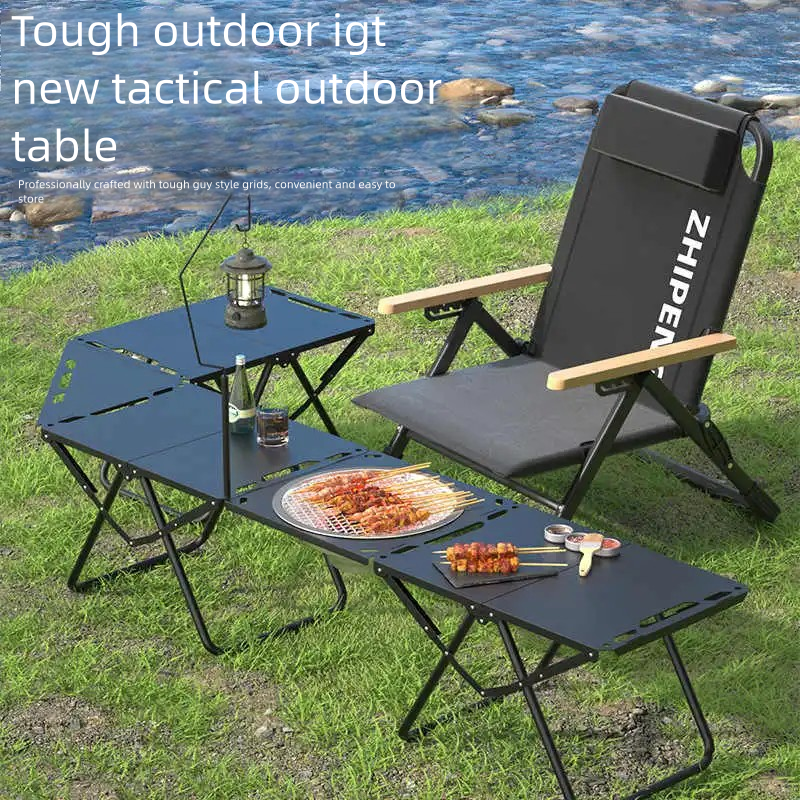 IGT Folding Camping Table with Chair