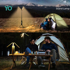 Portable Camping Lantern - 1000 LM & 1.64m