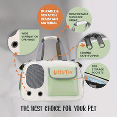 Breathable Cat Carrier Handbag | Portable All-Season Travel Backpack for Cats – Versatile Pet Accessory for Outings & Daily Use