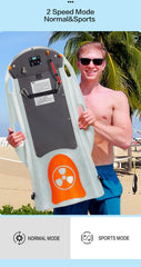 Adult electric surfboard power float swimming training booster board water play device