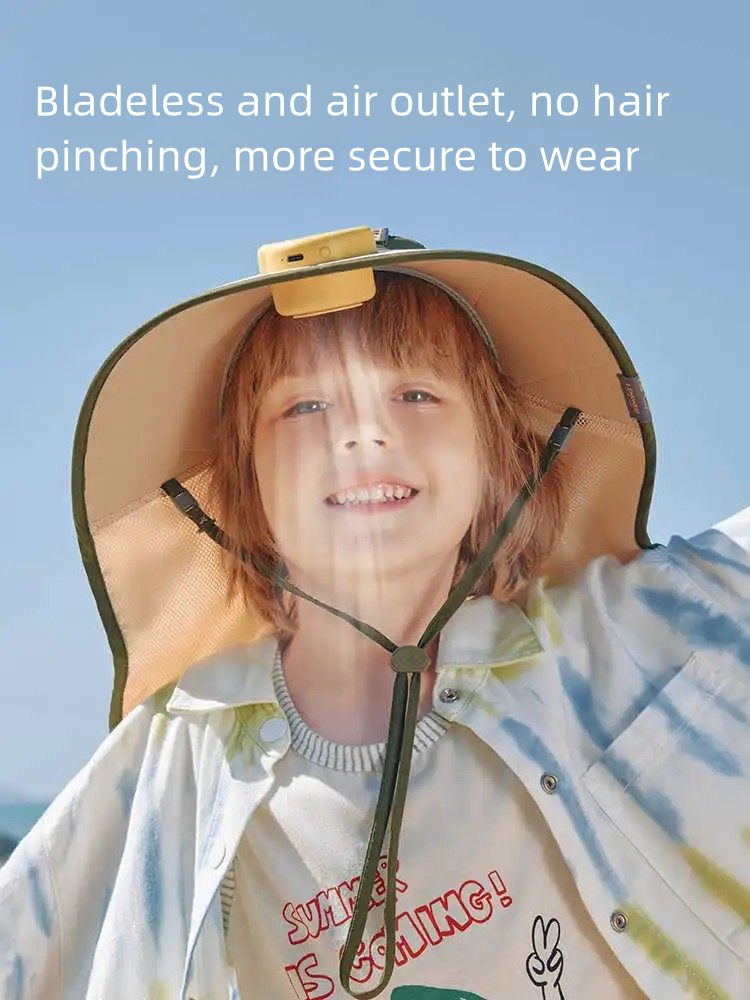 Childrens Fan Sun Protection Hat