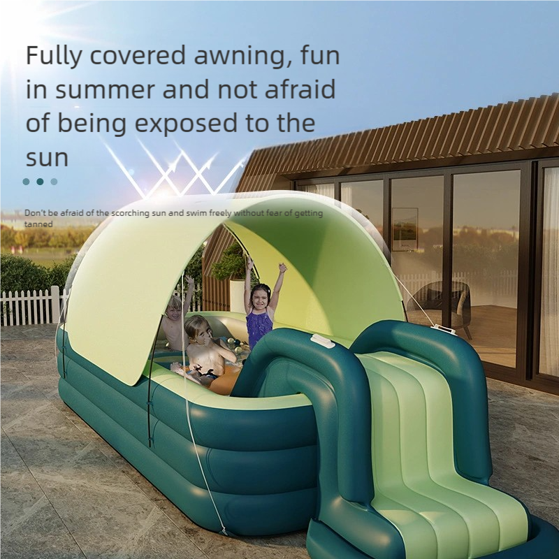 Wireless Charging Sunshade Inflatable Swimming Pool
