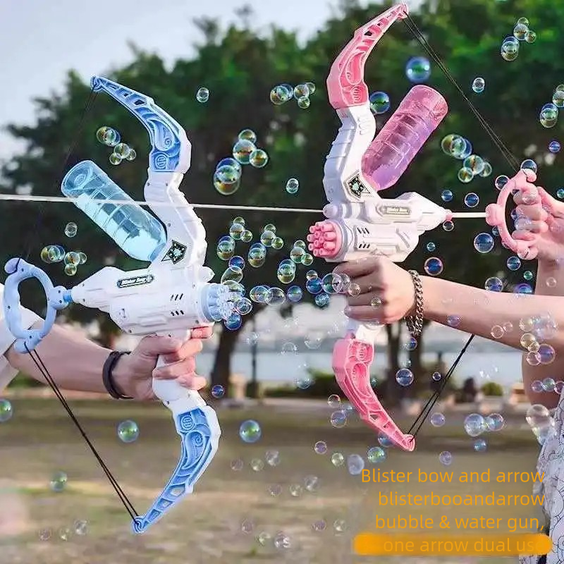 Bubble-Blasting Bow Water Gun Toy for Kids