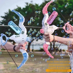 Bubble-Blasting Bow Water Gun Toy for Kids
