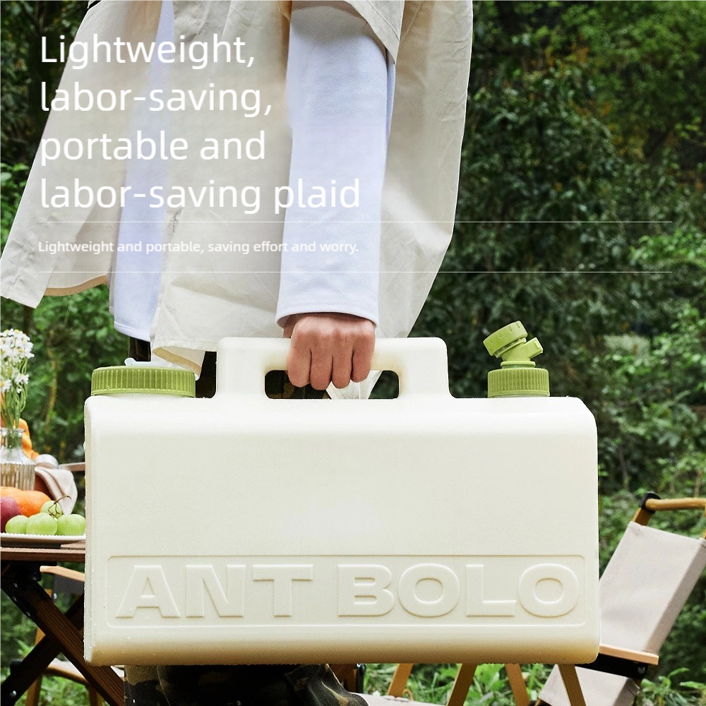 Outdoor camping portable portable vehicle water storage tank rectangular large capacity bucket