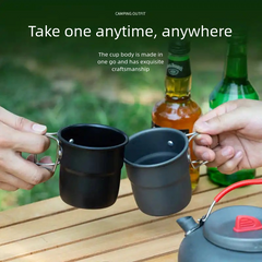 Stackable Titanium Camping Mug 300ml