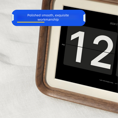 Ipad tablet transformation solid wood electronic photo frame old mini walnut clock frame album stand table photo frame picture frame