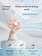 Automatic Oscillating Quiet Desktop Fan