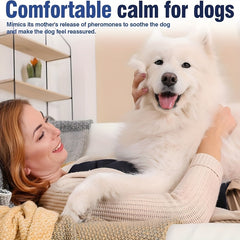 4-Pack Dog Calming Pheromone Collar Set | Anxiety & Stress Relief for Separation & Bad Behavior – Adjustable 60-Day Lasting Fit for Small, Medium & Large Breeds