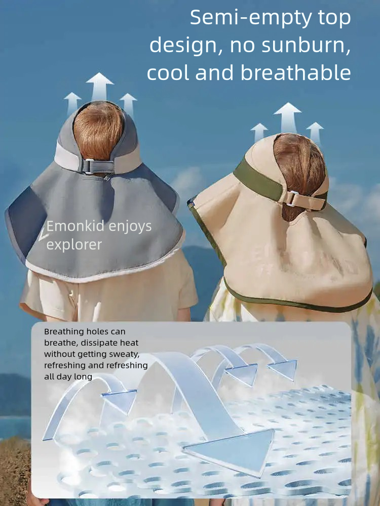 Childrens Fan Sun Protection Hat