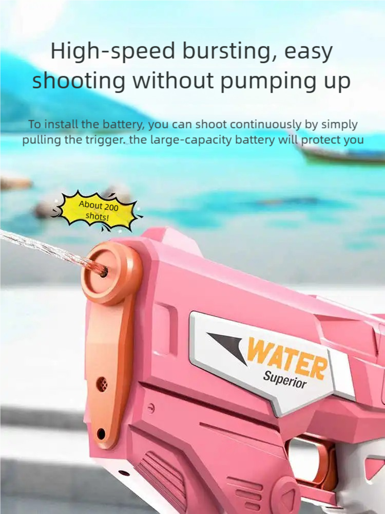 2025 Electric Water Gun with Auto Water Absorptio