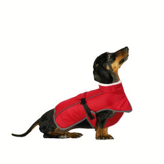 New Autumn Winter Windproof Fleece High-Collar Dog Jacket | Stylish Warm Outerwear for Small & Medium Dogs