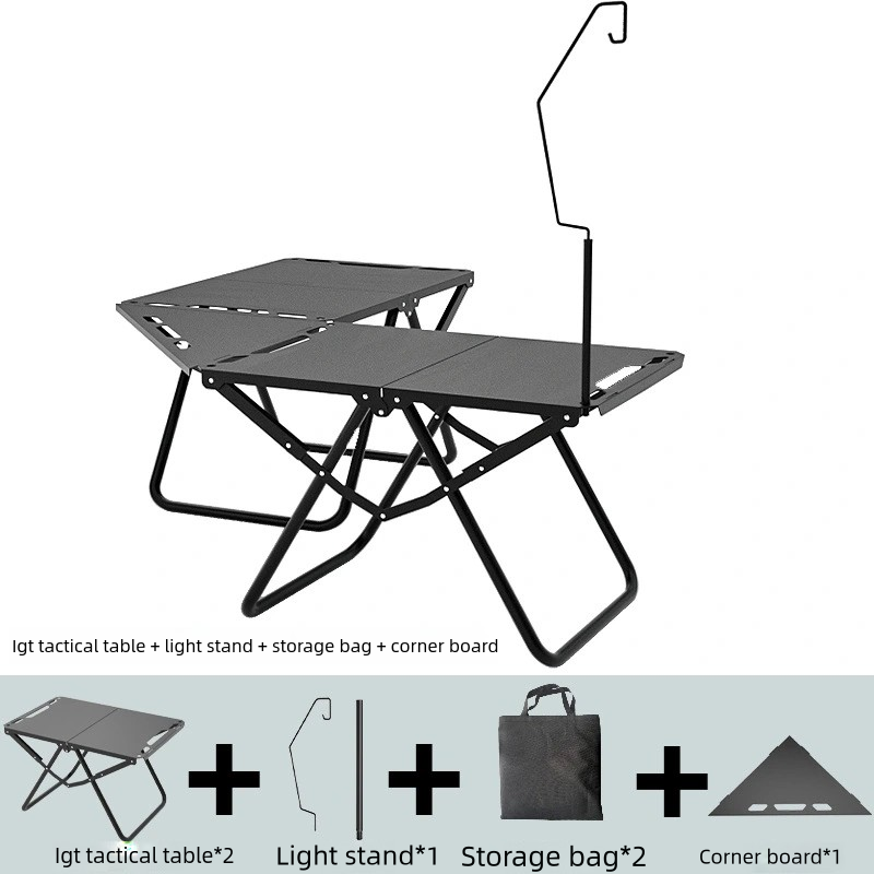 IGT Folding Camping Table with Chair