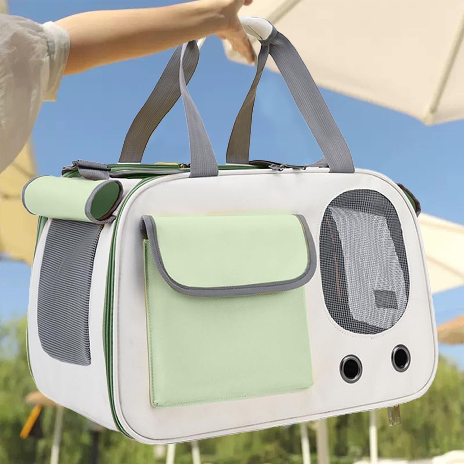 Breathable Cat Carrier Handbag | Portable All-Season Travel Backpack for Cats – Versatile Pet Accessory for Outings & Daily Use
