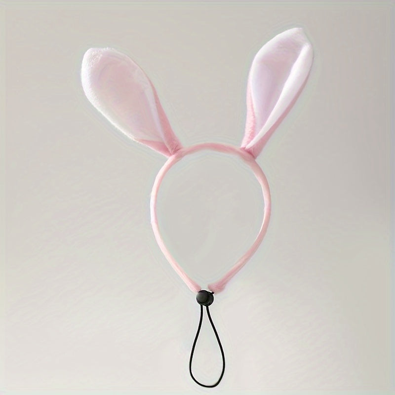 Loopsona Easter Bunny Ears Pet Headband - Cute Cat & Dog Costume Accessory for Easter Party