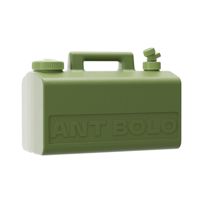Outdoor camping portable portable vehicle water storage tank rectangular large capacity bucket