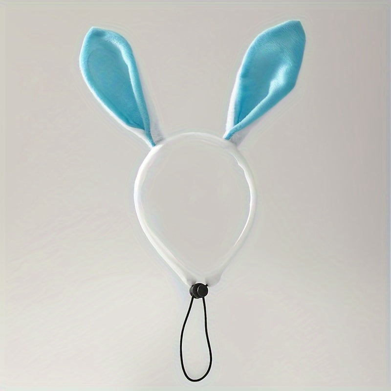 Loopsona Easter Bunny Ears Pet Headband - Cute Cat & Dog Costume Accessory for Easter Party