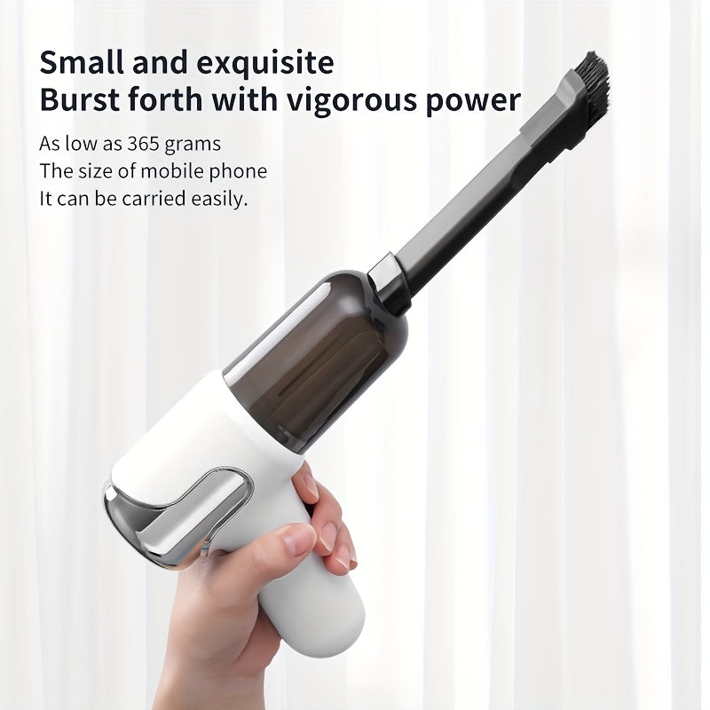 2-in-1 Pet Hair Removal Blower & Vacuum Cleaner | USB Rechargeable Portable Suction Tool for Sofas, Floors, Beds, & More – Ideal for Small, Medium & Large Cats & Dogs
