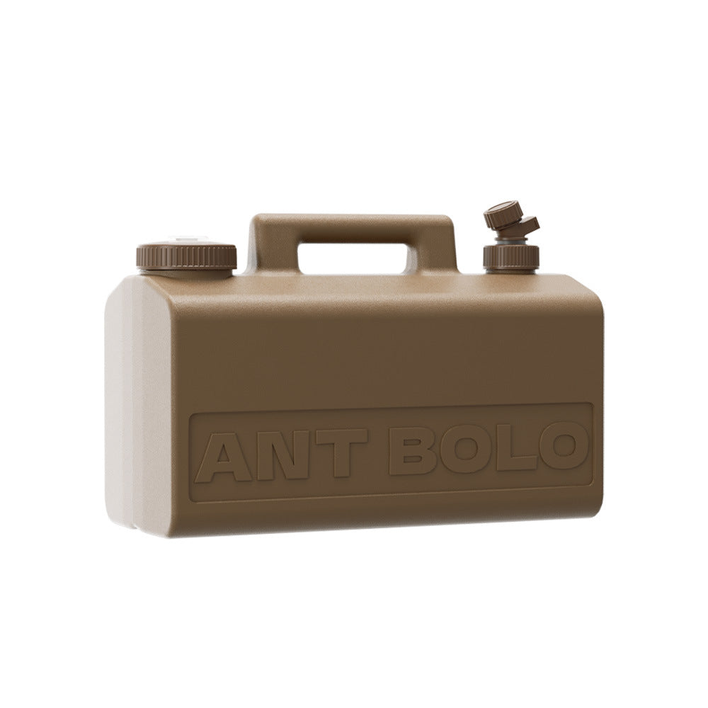 Outdoor camping portable portable vehicle water storage tank rectangular large capacity bucket