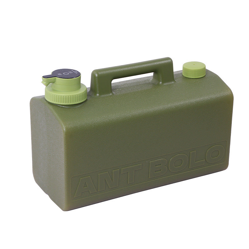 Outdoor camping portable portable vehicle water storage tank rectangular large capacity bucket