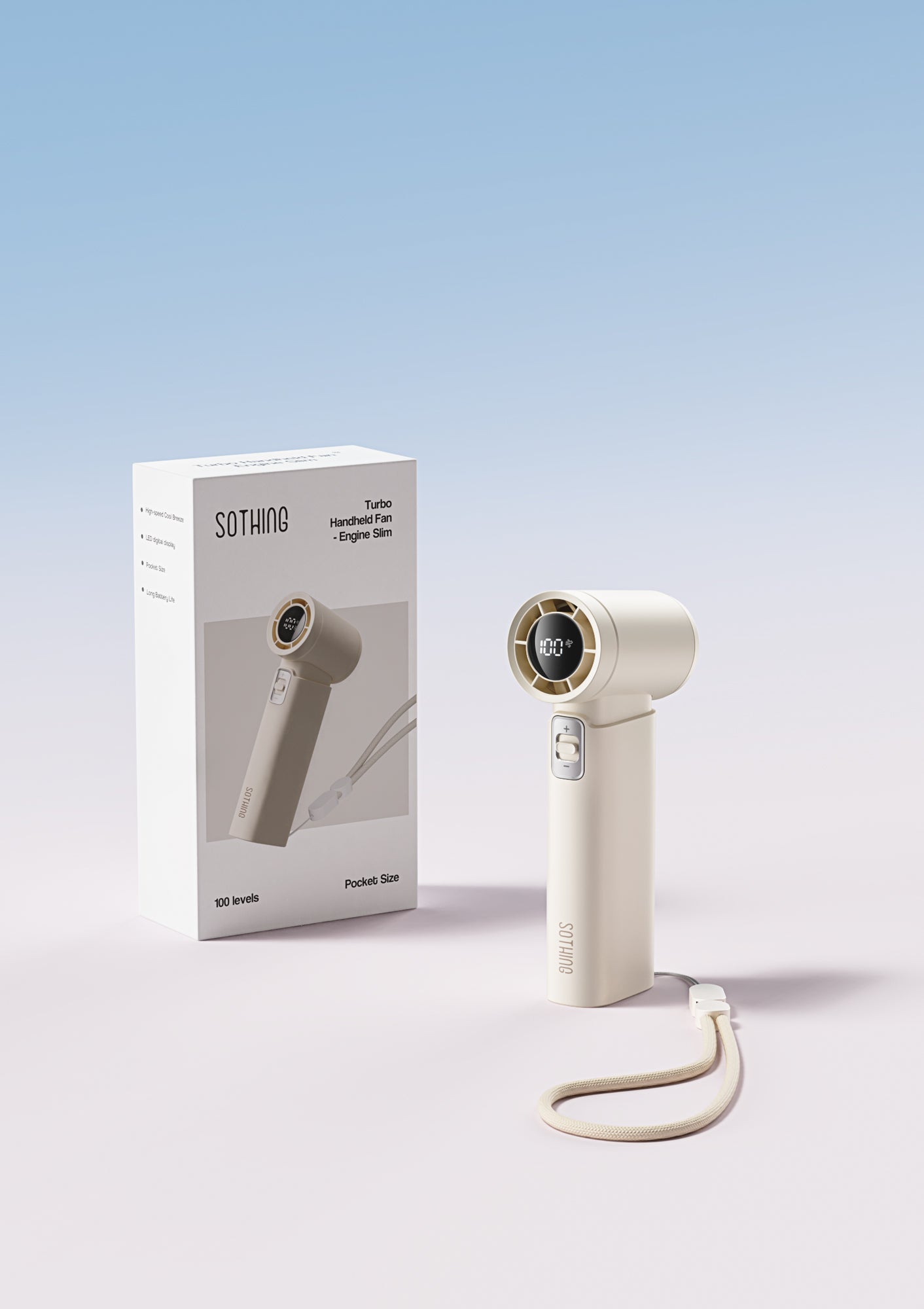 High-Speed Handheld Fan
