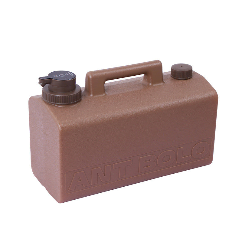 Outdoor camping portable portable vehicle water storage tank rectangular large capacity bucket