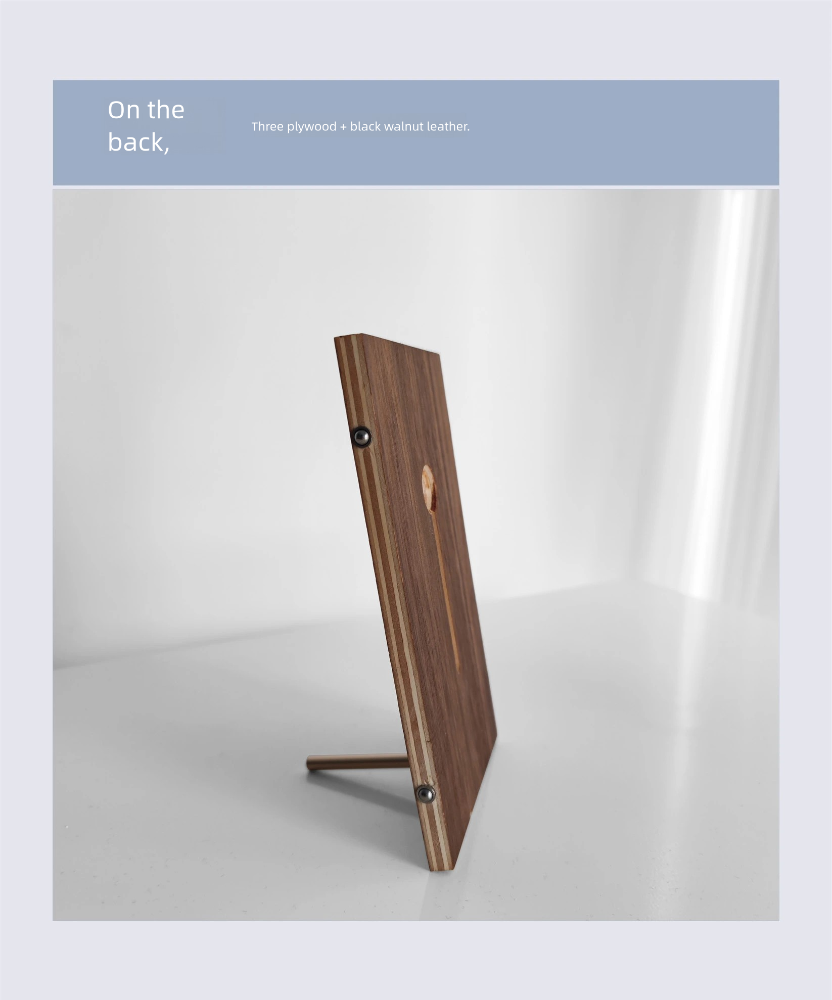 Ipad tablet transformation solid wood electronic photo frame old mini walnut clock frame album stand table photo frame picture frame