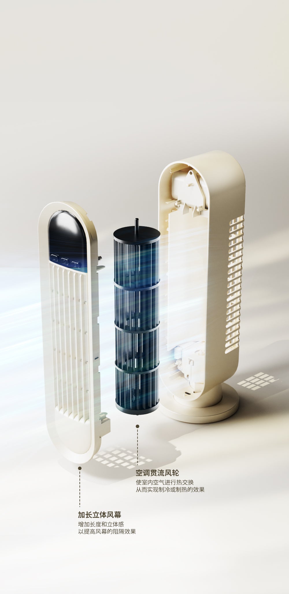 Desktop Tower Fan