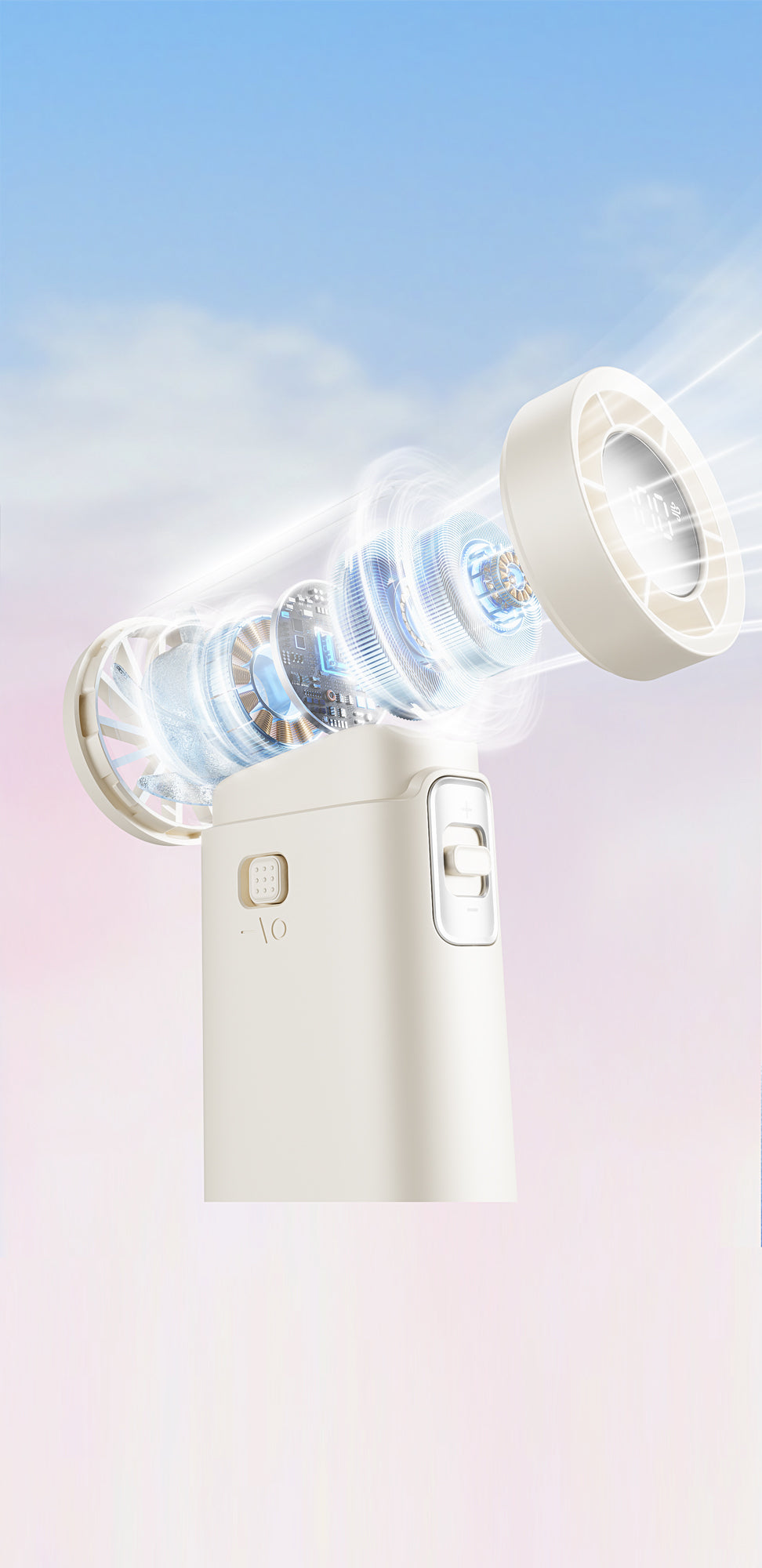 High-Speed Handheld Fan
