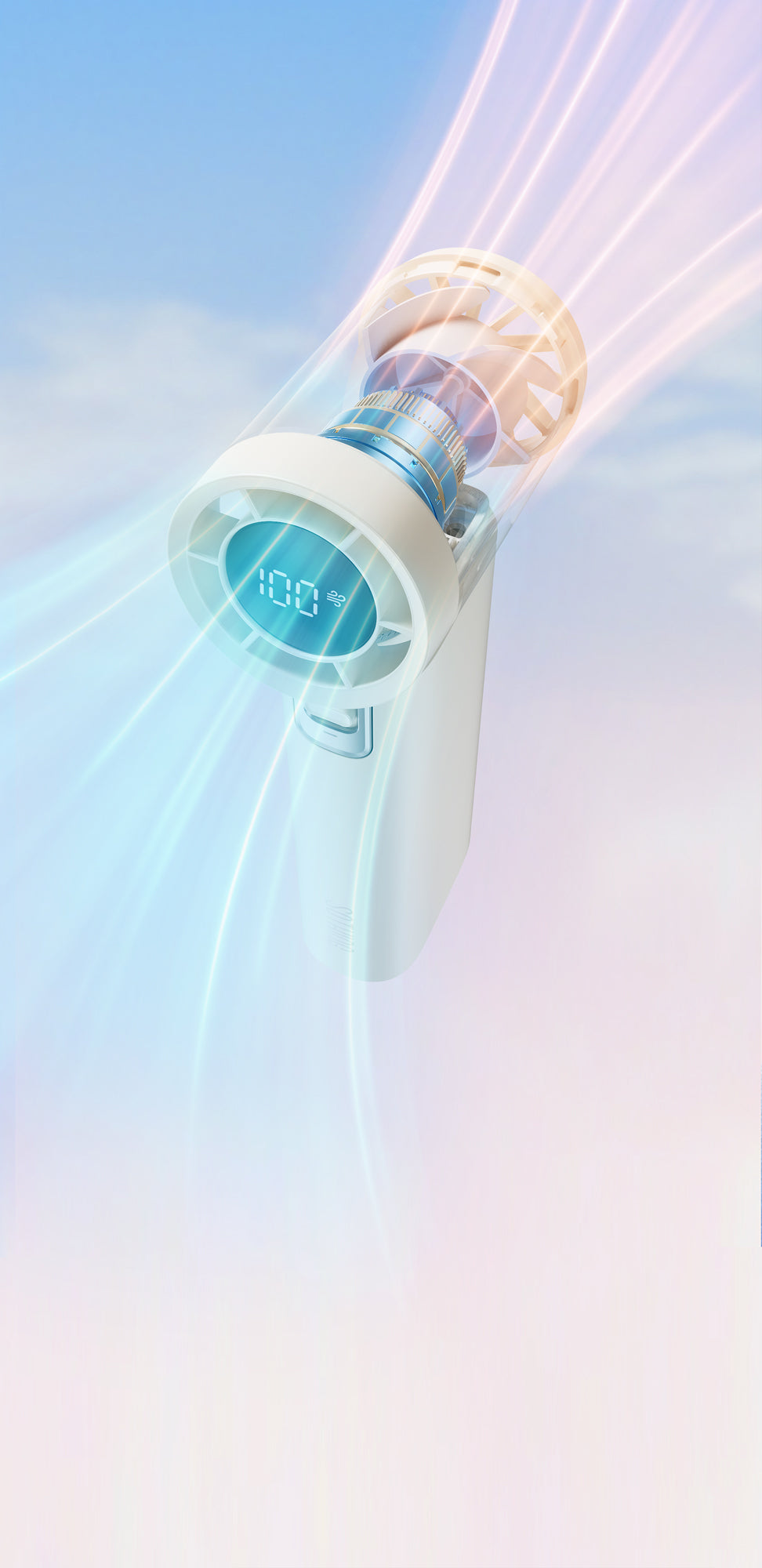 High-Speed Handheld Fan