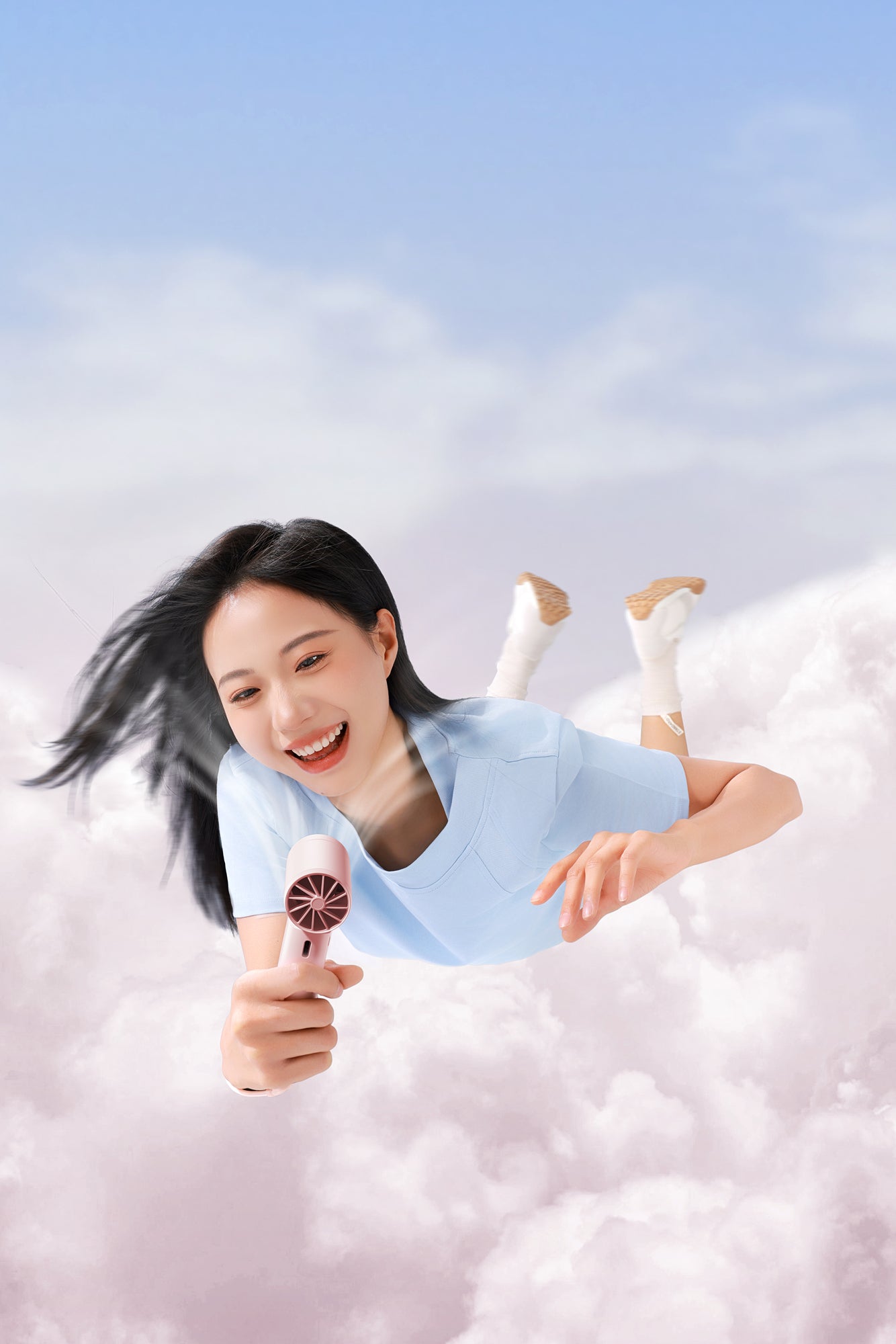 High-Speed Handheld Fan