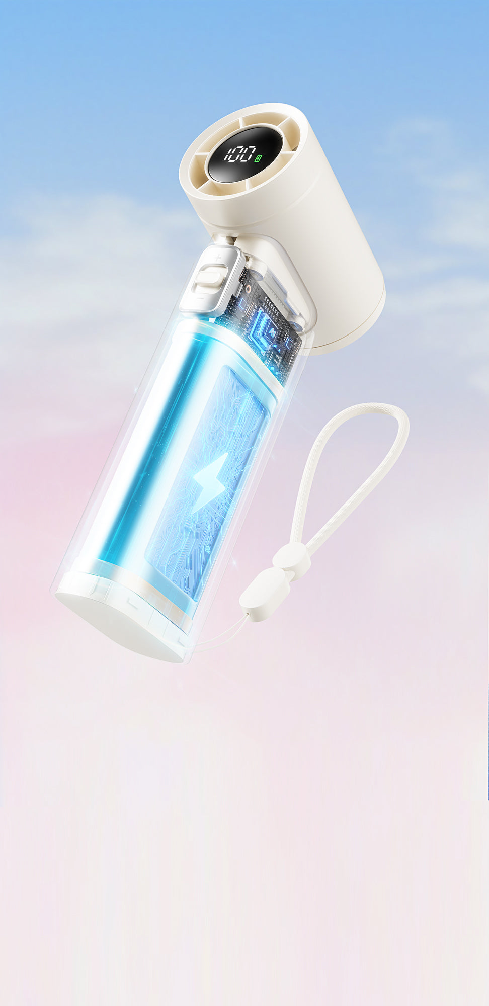 High-Speed Handheld Fan