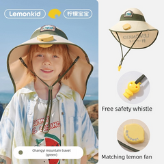 Childrens Fan Sun Protection Hat