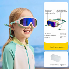 Childrens Waterproof Anti-Fog UV Swim Goggles