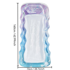 Swimming float adult water inflatable floating row children's swimming ring toy swimming pool outdoor drifting water play equipment