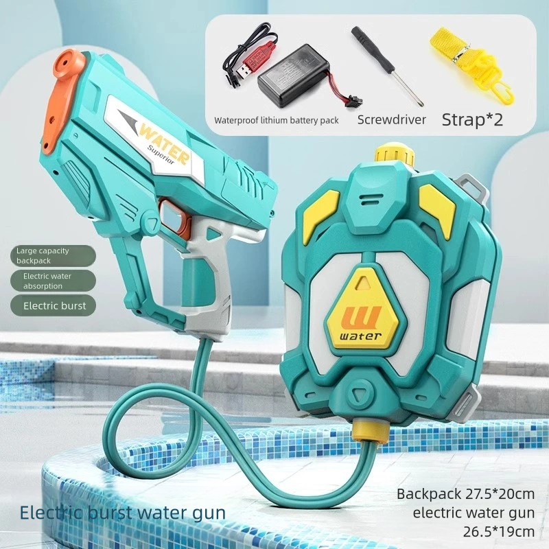 2025 Electric Water Gun with Auto Water Absorptio