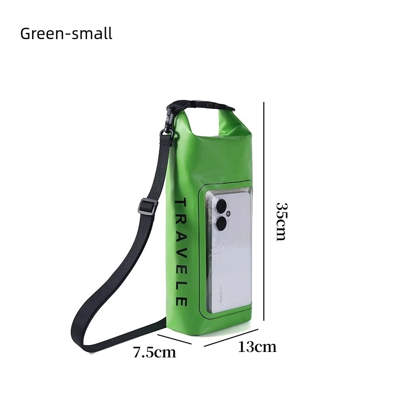 Swimming mobile phone waterproof bag with large capacity, touch screen for taking photos, diagonal diving, water park, snorkeling and drifting waterproof case