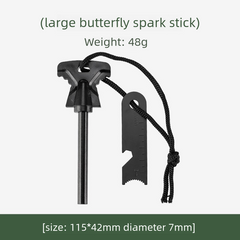 Fire Starter Magnesium Flint Survival Tool