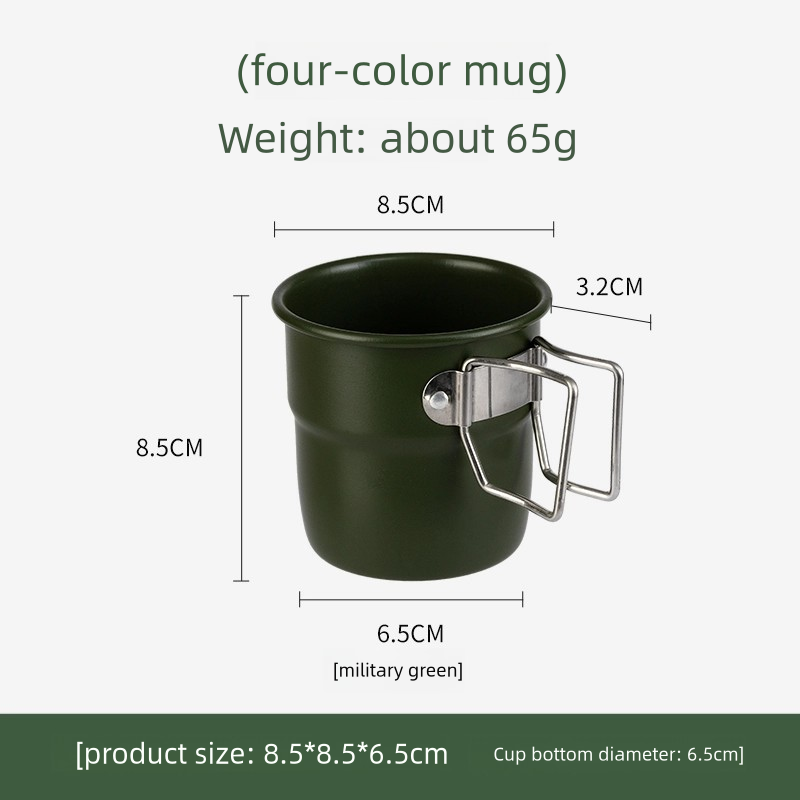 Stackable Titanium Camping Mug 300ml