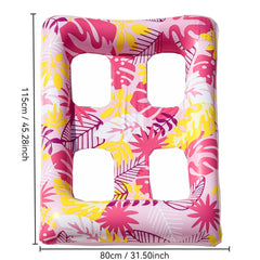 Swimming float adult water inflatable floating row children's swimming ring toy swimming pool outdoor drifting water play equipment