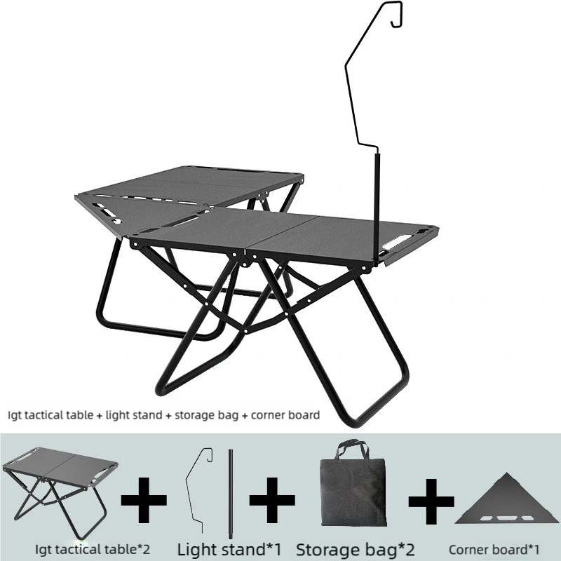 IGT Folding Camping Table with Chair
