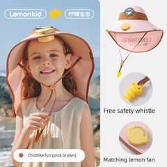 Childrens Fan Sun Protection Hat