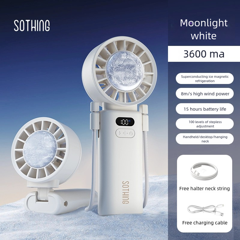 Sothing Portable Cooling Fan with Mist