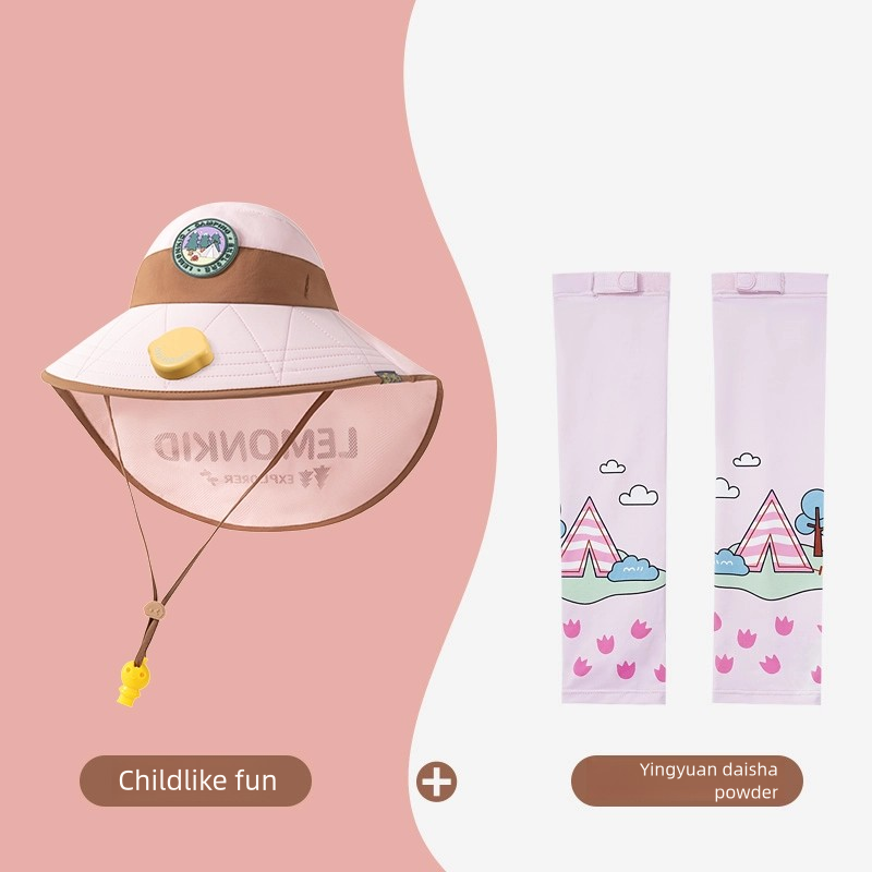 Childrens Fan Sun Protection Hat