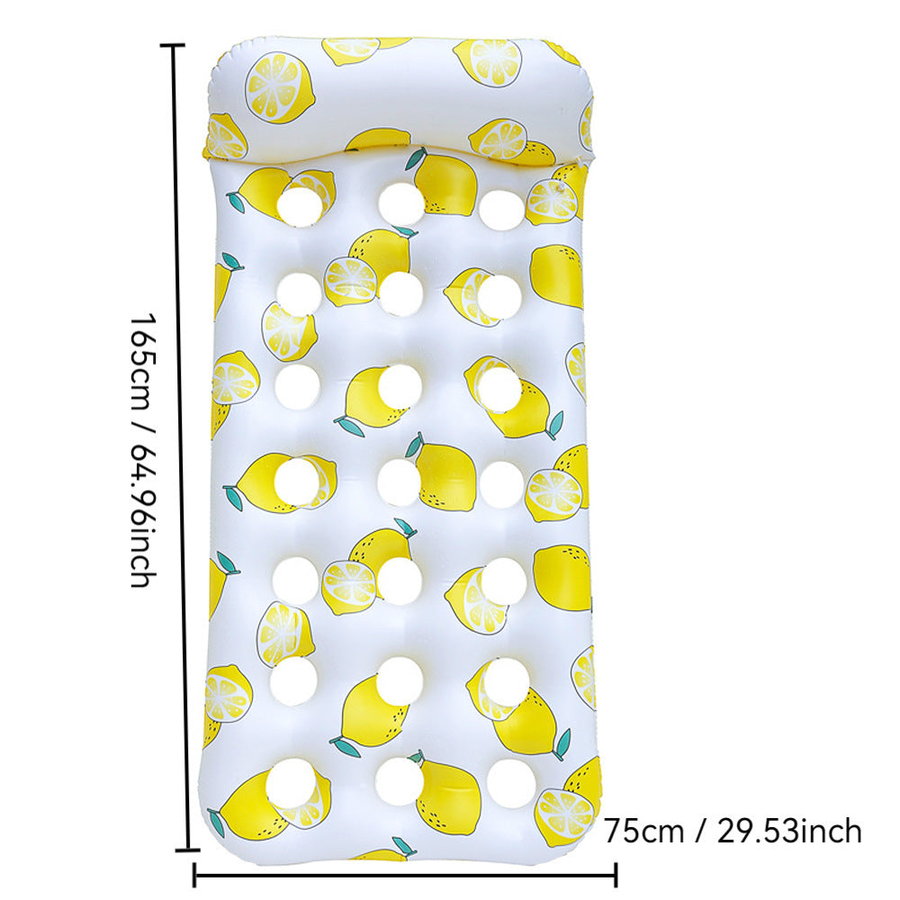 Swimming float adult water inflatable floating row children's swimming ring toy swimming pool outdoor drifting water play equipment