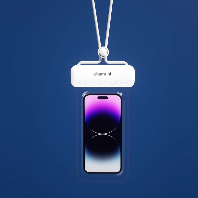 Swimming mobile phone waterproof bag with large capacity, touch screen for taking photos, diagonal diving, water park, snorkeling and drifting waterproof case
