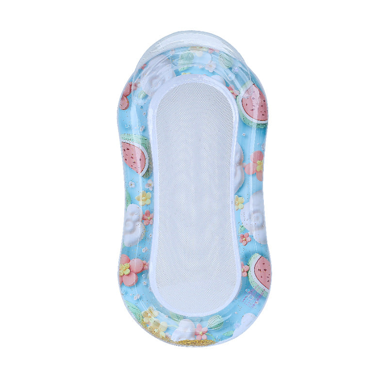 Swimming float adult water inflatable floating row children's swimming ring toy swimming pool outdoor drifting water play equipment